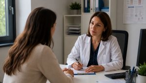 Consultation dans un cabinet médical